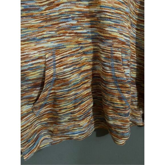 Soleillee Multicolored Pullover Hoooded Sweater Size 2X NWOT - Picture 4 of 6